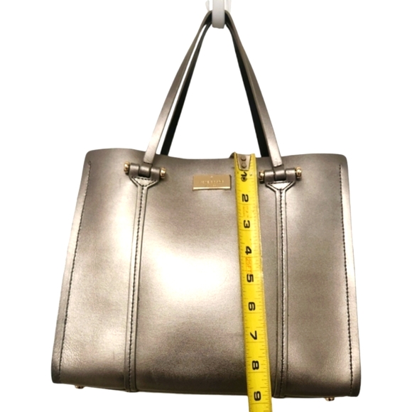 KATE SPADE Arbour Hill Elodie Silver Leather Bag - Picture 12 of 15